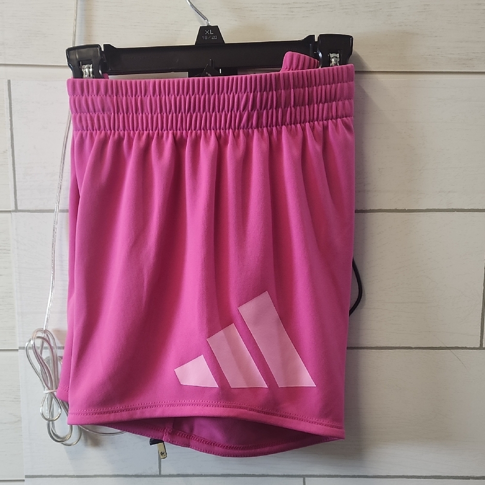 NWT Girls Adidas Pink Shorts